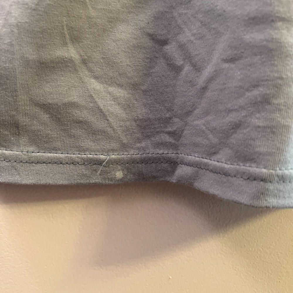 Eighty Eight Brand Blue Tee with Sunflower Embroidery - Size Medium - Picture 6 of 6